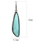 Drop Earrings TK3072 Stainless Steel Earrings with Semi-Precious