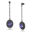 Drop Earrings TK3073 - Stainless Steel Earrings with Top Grade Crystal