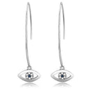 Drop Earrings TK3148 Stainless Steel Earrings with Top Grade Crystal