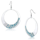 Earrings For Girls LO2728 Rhodium Iron Earrings