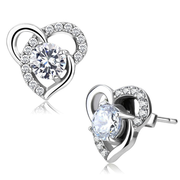 Earrings For Women DA078 Stainless Steel Earrings with AAA Grade CZ