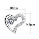 Earrings For Women DA083 Stainless Steel Earrings with AAA Grade CZ