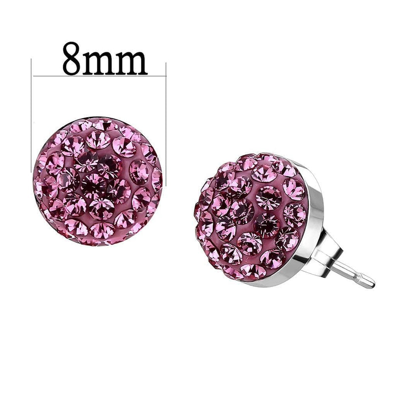 Earrings For Women TK3553 Stainless Steel Earrings with Top Grade Crystal