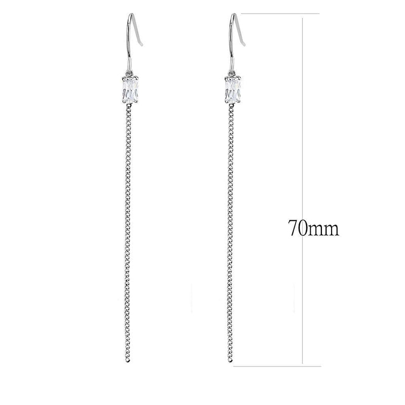 Earrings For Women TK3599 Stainless Steel Earrings with AAA Grade CZ