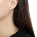 Silver Earrings Earrings For Women TK3600 Stainless Steel Earrings Alamode Fashion Jewelry Outlet