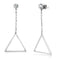 Silver Earrings Earrings For Women TK3601 Stainless Steel Earrings with AAA Grade CZ Alamode Fashion Jewelry Outlet