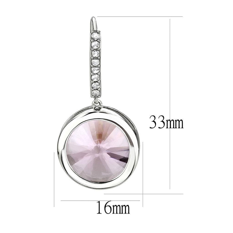 Earrings For Women TK3643 Stainless Steel Earrings with Top Grade Crystal