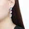 Earrings For Women TK3644 Stainless Steel Earrings with Top Grade Crystal