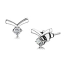 Earrings For Women TK3657 Stainless Steel Earrings with AAA Grade CZ