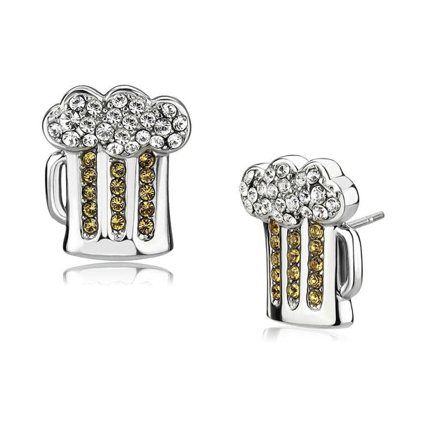 Earrings For Women TK3658 Stainless Steel Earrings with Top Grade Crystal