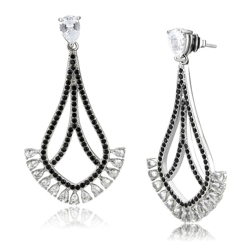 Earrings For Women TK3664 Stainless Steel Earrings with AAA Grade CZ