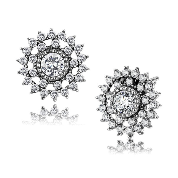 Earrings For Women TK3685 Stainless Steel Earrings with AAA Grade CZ