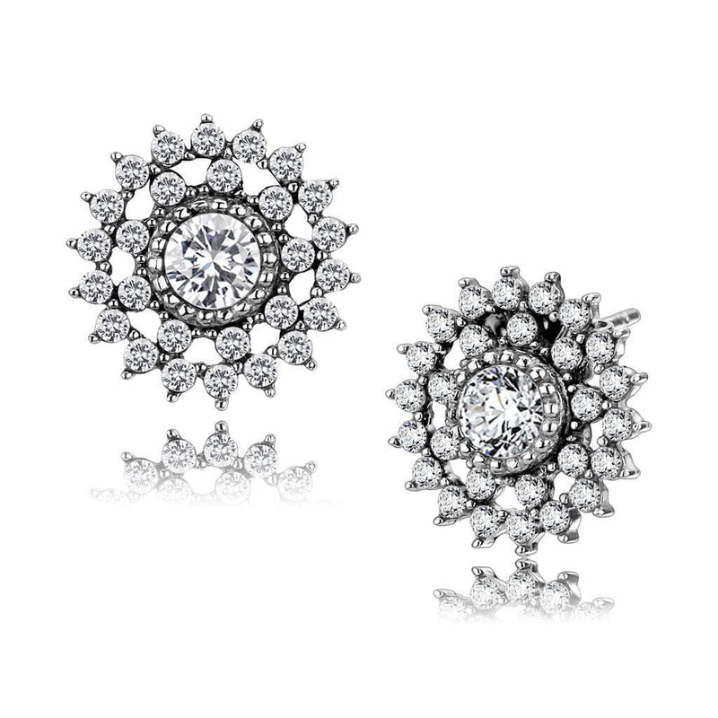 Earrings For Women TK3685 Stainless Steel Earrings with AAA Grade CZ