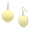 Gold Drop Earrings LO2705 Gold Iron Earrings