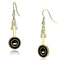 Gold Drop Earrings LO2746 Gold Iron Earrings with Top Grade Crystal