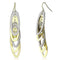 Gold Drop Earrings LO2753 Gold+Rhodium Iron Earrings