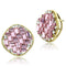 Silver Earrings Gold Earrings For Girls GL348 Gold - Brass Earrings with Top Grade Crystal Alamode Fashion Jewelry Outlet