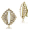 Silver Earrings Gold Earrings For Girls GL350 Gold - Brass Earrings with Top Grade Crystal Alamode Fashion Jewelry Outlet