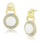 Gold Earrings For Women TK3152 Gold - Stainless Steel Earrings with Synthetic