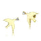 Gold Earrings For Women TK3603 Gold - Stainless Steel Earrings with CZ