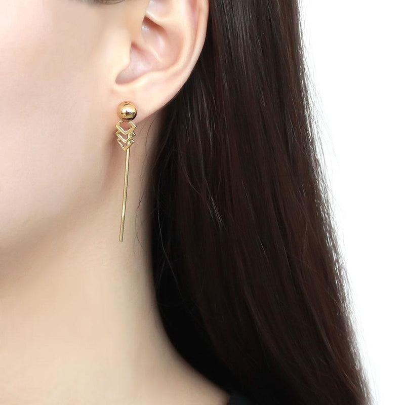 Gold Earrings For Women TK3650 Gold - Stainless Steel Earrings