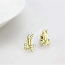 Gold Earrings LO4667 Flash Gold Brass Earrings