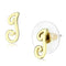 Silver Earrings Gold Earrings LO4668 Flash Gold Brass Earrings Alamode Fashion Jewelry Outlet