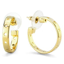 Gold Earrings LO4681 Gold Brass Earrings