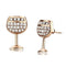 Gold Earrings TK3659 Rose Gold - Stainless Steel Earrings with Crystal