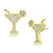 Gold Earrings TK3660 Gold - Stainless Steel Earrings with Top Grade Crystal