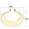 Gold Hoop Earrings LO2737 Gold Iron Earrings