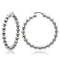 Silver Earrings Hoop Earrings TK421 Stainless Steel Earrings Alamode Fashion Jewelry Outlet