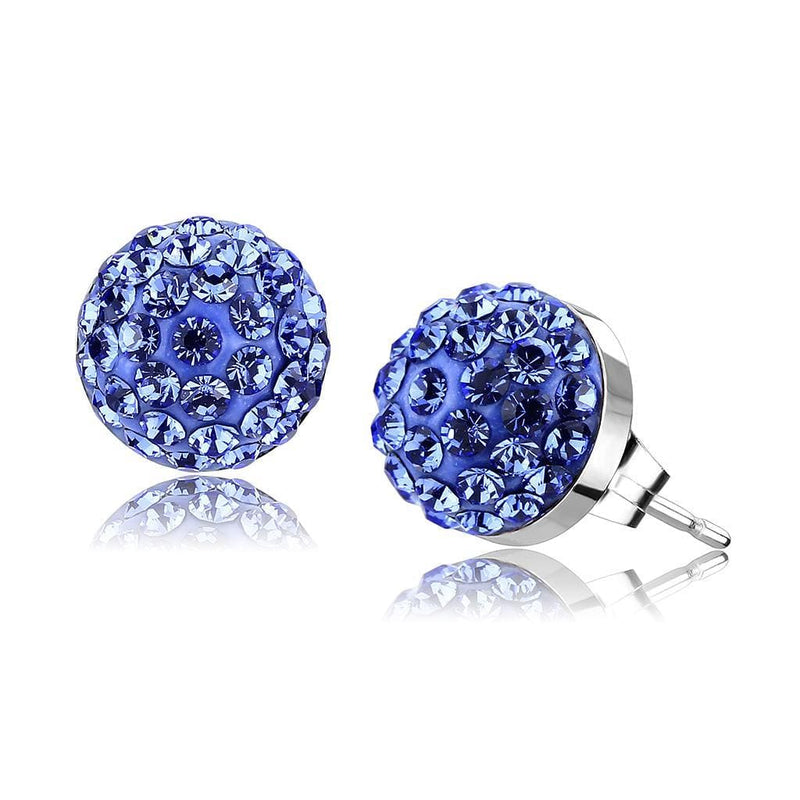 Pandora Earrings TK3550 Stainless Steel Earrings with Top Grade Crystal