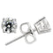 Silver Earrings For Women 0W171 Rhodium 925 Sterling Silver Earrings