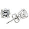 Silver Earrings For Women 0W173 Rhodium 925 Sterling Silver Earrings