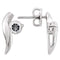 Silver Earrings For Women 0W177 Rhodium 925 Sterling Silver Earrings