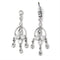 Silver Earrings Silver Stud Earrings 6X286 - 925 Sterling Silver Earrings with CZ Alamode Fashion Jewelry Outlet