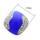 Silver Stud Earrings TK278 Stainless Steel Earrings with Top Grade Crystal