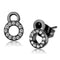 Silver Stud Earrings TK2856 Stainless Steel Earrings with Crystal