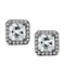 Silver Stud Earrings TK2881 Stainless Steel Earrings with AAA Grade CZ