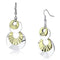 Statement Earrings LO2656 Reverse Two-Tone Iron Earrings