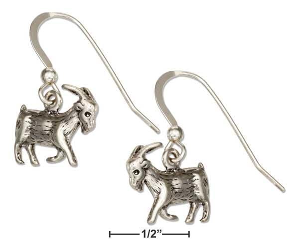 Silver Earrings Sterling Silver Billy Goat Earrings JadeMoghul Inc.