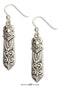 Silver Earrings Sterling Silver Celtic Maori Scrolled Earrings JadeMoghul