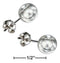 Silver Earrings Sterling Silver Earrings:  7mm Ball Earrings On Posts JadeMoghul