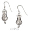 Silver Earrings Sterling Silver Earrings: Back View Filigree Cat Earrings With Curly Tail JadeMoghul