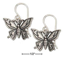 Silver Earrings Sterling Silver Earrings:  Butterfly Earrings JadeMoghul Inc.