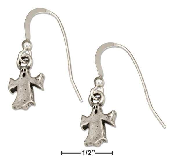 Silver Earrings Sterling Silver Earrings:  Halloween Ghost Earrings JadeMoghul Inc.