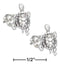 Silver Earrings Sterling Silver Earrings:  Mini Turtle Earrings On Stainless Steel Posts And Nuts JadeMoghul