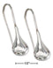 Silver Earrings Sterling Silver Earrings: Small High Polished Teardrop Earrings On Wires JadeMoghul