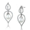 Sterling Silver Earrings TS510 Rhodium 925 Sterling Silver Earrings